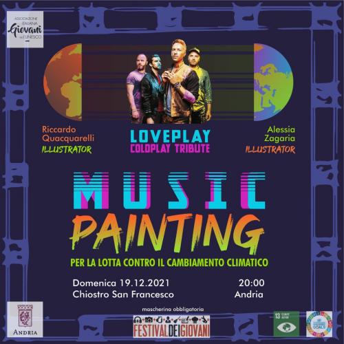 Loveplay - Coldplay Tribute - Music Painting