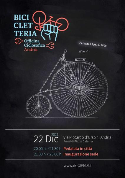 Bicicletteria - Inaugurazione Officina Ciclosofica