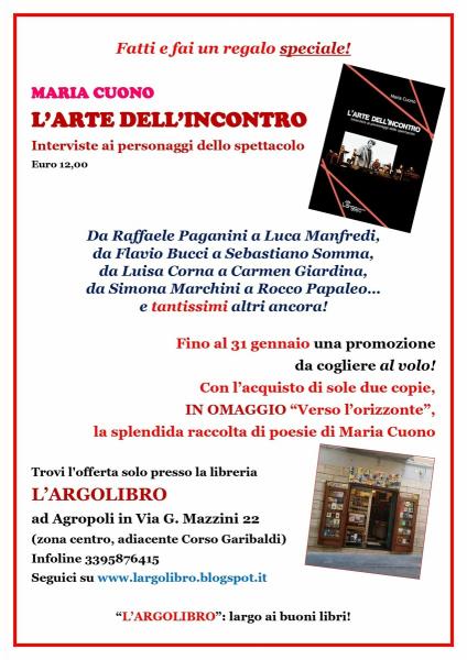 L'Arte dell'Incontro in promozione a L'Argolibro