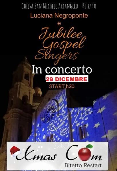 Luciana Negroponte e Jubilee Gospel Singers in concerto in Cattedrale