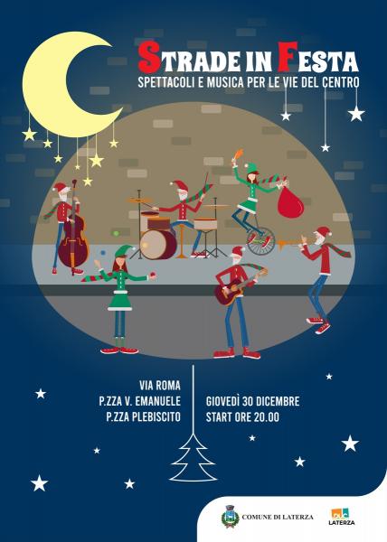 Strade in Festa – spettacoli e musica per le vie del Centro
