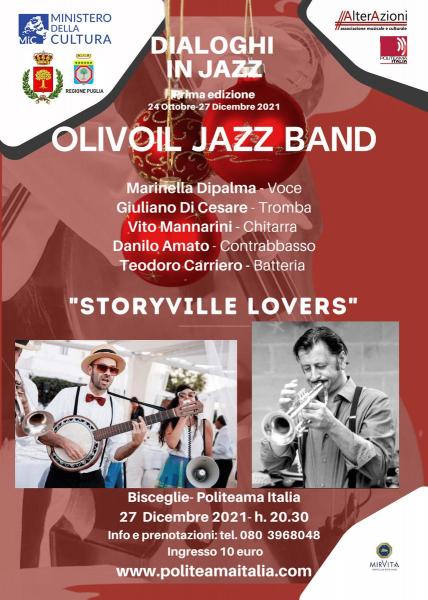 "Dialoghi in Jazz":  Serata finale con gli Olivoil Jazz Band