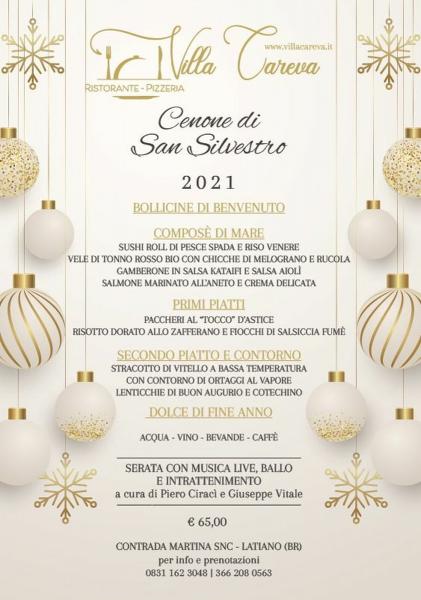 Festeggia il 2022 insieme a Villa Careva