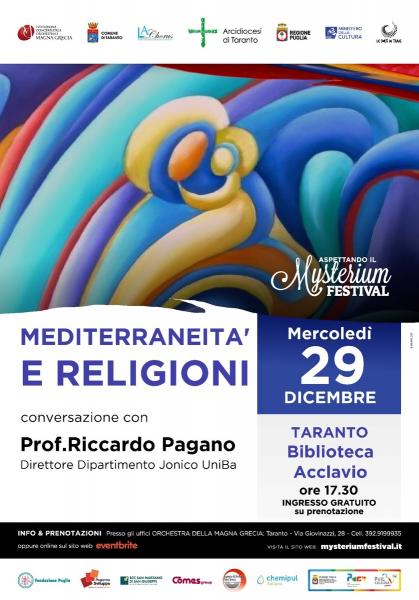 “Mediterraneità e Religioni” - Aspettando il Mysterium Festival