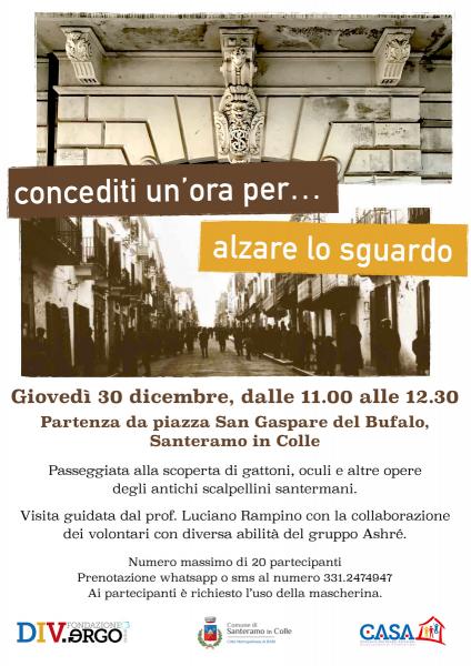 Concediti un’ora per… Alzare lo sguardo