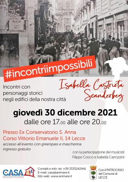 Incontri Impossibili -  Isabella Castriota Scanderbeg