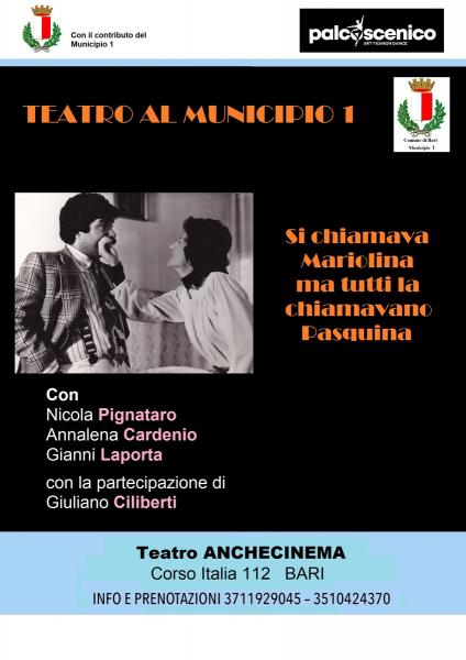 Si Chiamava Mariolina ma Tutti la Chiamavano Pasquina