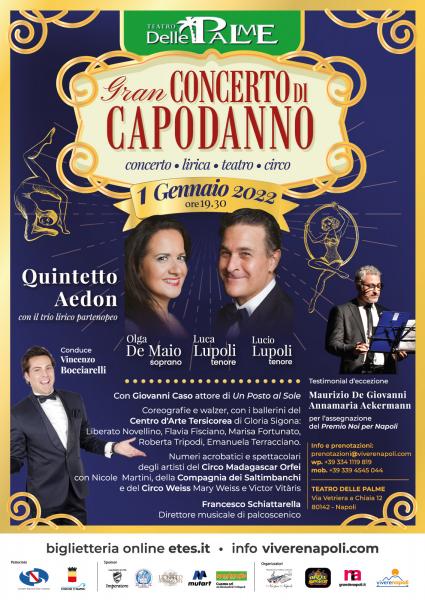 Gran Concerto di Capodanno 2022 a Napoli