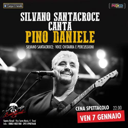 Silvano Santacroce canta Pino Daniele al Santo Graal Trani