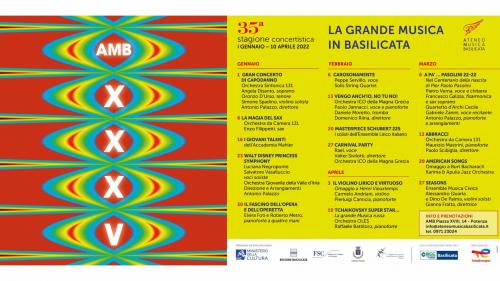 XXXV Stagione Concertistica AMB