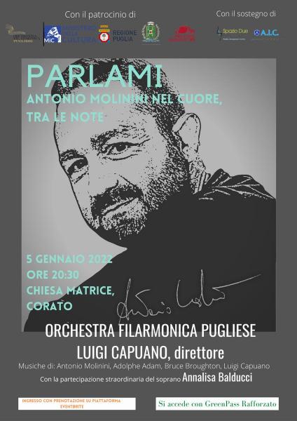 PARLAMI- Antonio Molinini nel cuore, tra le note