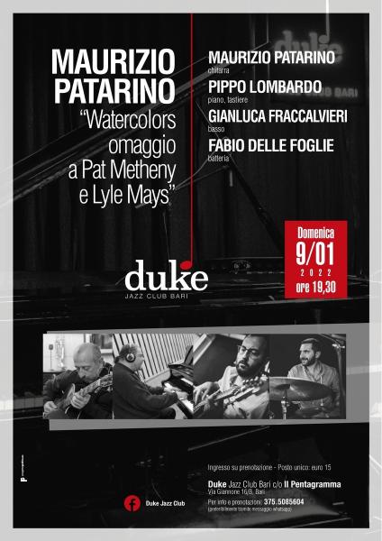 Maurizio Patarino - "Watercolors - omaggio a Pat Metheny e Lyle Mays"
