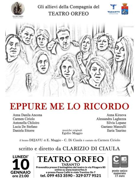 EPPURE ME LO RICORDO"