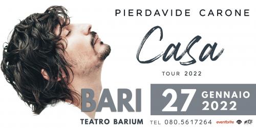 Pierdavide Carone live al Teatro Barium