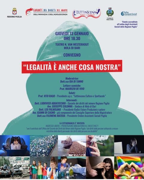 "LEGALITA' E' ANCHE COSA NOSTRA" Convegno