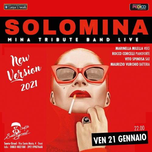 SOLOMINA - Mina tribute band live a Trani Santo Graal