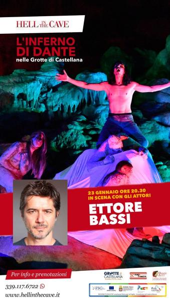 Hell in the Cave special guest Ettore Bassi