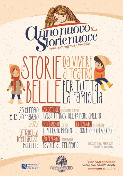 ANNO NUOVO STORIE NUOVE X^ ed. - teatro ragazzi e famiglie