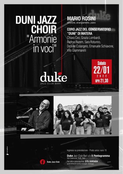 “Duni jazz choir in: Armonie in voci”
