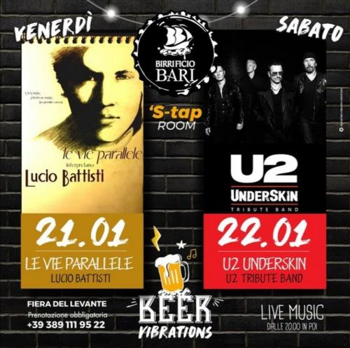 LUCIO BATTISTI - Le vite parallele live al BIRRIFICIO BARI