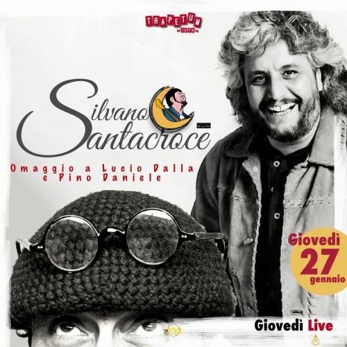 Silvano Santacroce omaggio a Lucio Dalla e Pino Daniele live a Bisceglie Trapetum