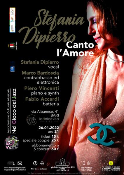 Canto L'amore | Stefania di Pierro Quartet