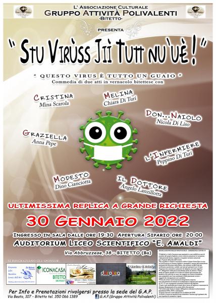“ Stu Virùss Jiì Tutt nu‘uè ! ”