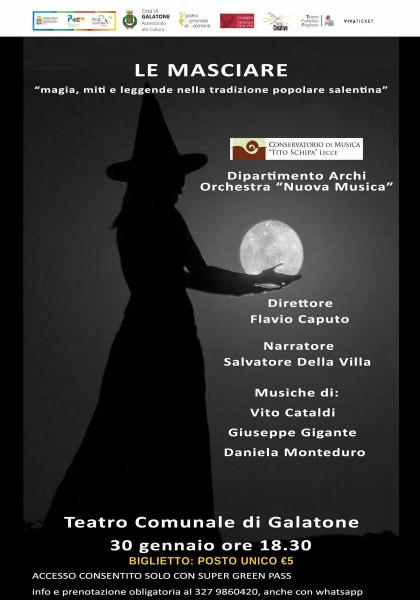 LE MASCIARE  magia, mito e leggenda - concerto