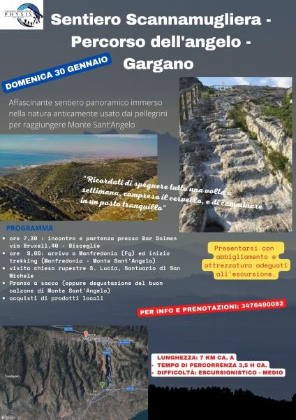 Sentiero Scannamugliera - Percorso dell'angelo- Gargano
