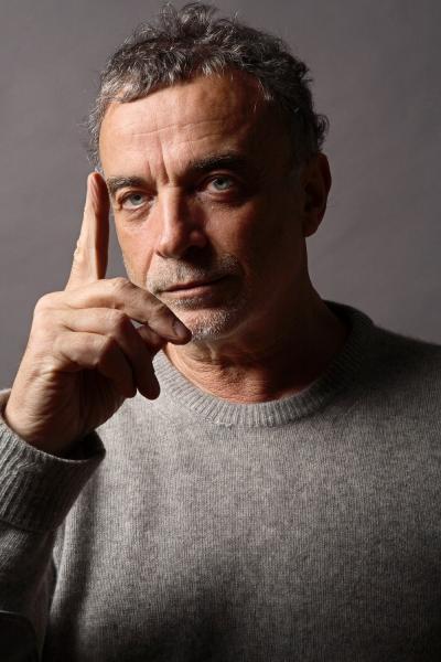 Umberto Orsini, Franco Branciaroli in "Pour un Oui ou Pour un Non"