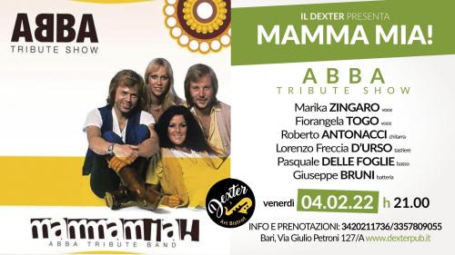 Il Dexter presenta: MAMMA MIA, ABBA Tribute
