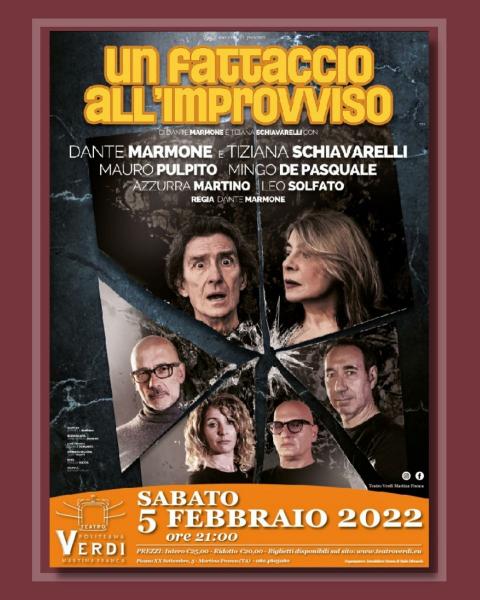 In scena lo spettacolo “Un fattaccio all’improvviso”