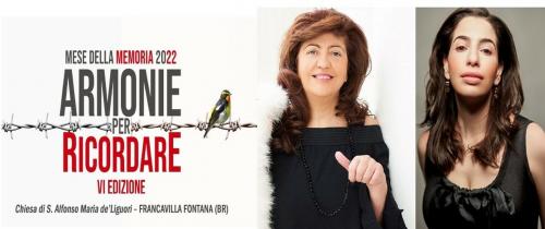 Memory ArmoniE per Ricordare VI ed - Mese della Memoria 2022