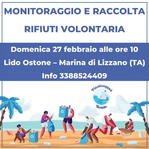 Monitoraggio e Raccolta rifiuti volontaria