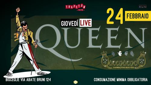 Queenuendo tribute band Queen live a Bisceglie