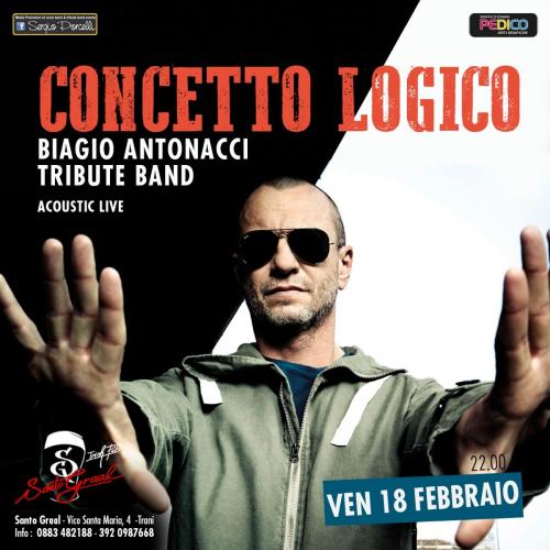 Concetto Logico - Tribute Band Biagio Antonacci acoustic live a Trani