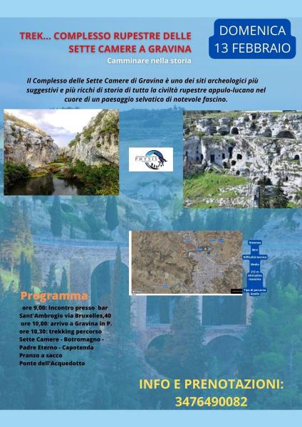 Trek Complesso Rupestre delle Sette Camere