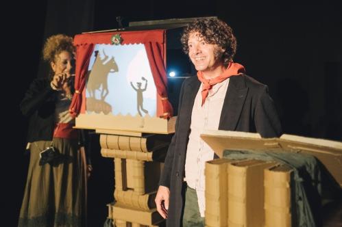 Giannino Stoppani in arte Burrasca per "La Fiaba sul Comò"