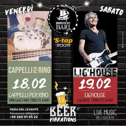 RINO GAETANO Tribute live al BIRRIFICIO BARI