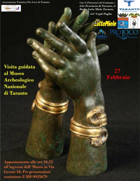 Visita guidata al Museo Archeologico Nazionale di Taranto