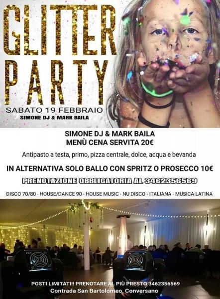 Glitter Party con SIMONE DJ
