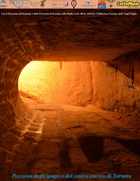 Percorso degli ipogei / centro storico di Taranto