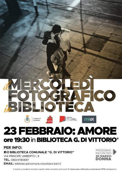 Il mercoledì Fotografico in Biblioteca