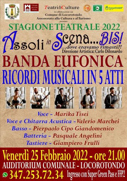 BANDA EUFONICA. Ricordi Musicali in Cinque Atti
