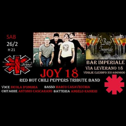 Joy 18 Red Hot Chili Peppers Tribute Band live @ Bar Imperiale