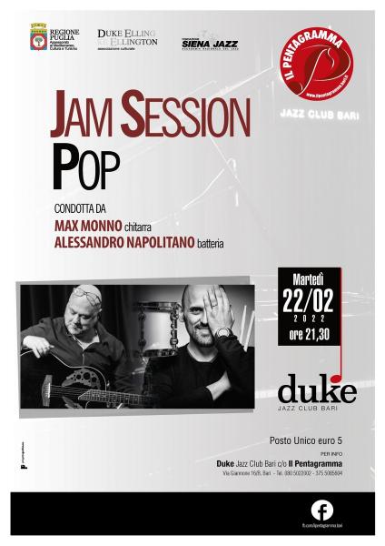 “Jam Session Pop, Soul, Rock”