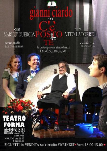 C’È POSTO PER TE  con Gianni Ciardo
