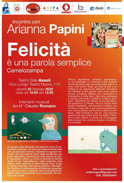 «Il mondo salvato dai ragazzini». Doppio appuntamento con Arianna Papini a Procida e Napoli
