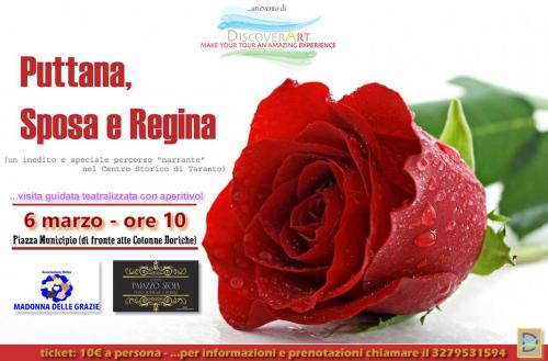 Puttana, Sposa e Regina - visita guidata teatralizzata dedicata alle donne e alla Città Vecchia
