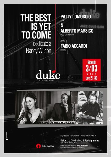 "The best is yet to come" dedicato a Nancy Wilson